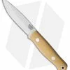 Bark River Mini Bushcrafter Fixed Blade Antique Ivory Micarta (2.625" Satin) 2 Bark River Mini Bushcrafter Fixed Blade Antique Ivory Micarta (2.625" Satin) -Avokelavavat Sales Store Bark River Mini Bushcrafter Antique Ivory Micarta Satin BHQ 69147 jr