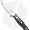 Bark River Mountaineer II Fixed Blade Knife Black Micarta (3.5" Satin)