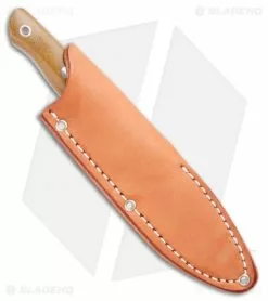 Bark River Mountaineer II Fixed Blade Knife Natural Micarta (3.5" Satin) -Avokelavavat Sales Store Bark River Mountaineer II Natural Micarta Satin BHQ 110572 jr sheath