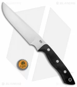 Bark River STS-7.5 Fixed Blade Knife Black Canvas Micarta (7.5" Satin) -Avokelavavat Sales Store Bark River STS 7.5 Fixed Black Canvas Micarta Satin BA07857MBC BHQ 92843 jr bottlecap