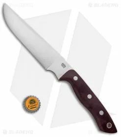 Bark River STS-7.5 Fixed Blade Knife Burgundy Canvas Micarta (7.5" Satin) 9 Bark River STS-7.5 Fixed Blade Knife Burgundy Canvas Micarta (7.5" Satin) -Avokelavavat Sales Store Bark River STS 7.5 Fixed Burgundy Canvas Micarta Satin BA07857MBU BHQ 92905 jr bottlecap