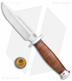 Bark River Knives Bark River Teddy Fixed Blade Knife Stacked Leather (6.25" Satin) 9 Bark River Knives Bark River Teddy Fixed Blade Knife Stacked Leather (6.25" Satin) -Avokelavavat Sales Store Bark River Teddy Fixed Blade Stacked Leather Satin BHQ 142755 jr bottlecap