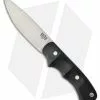Bark River Trakker Companion Fixed Blade Black Canvas Micarta (4.125" Satin)