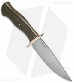 Bark River Vest Pocket Bowie A Fixed Blade Knife Green Micarta (5.375" Satin) 7 Bark River Vest Pocket Bowie A Fixed Blade Knife Green Micarta (5.375" Satin) -Avokelavavat Sales Store Bark River Vest Pocket Bowie A Micarta Green BA09113MGC jr spine