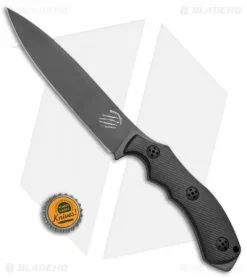 Bastinelli Creations Bastinelli Raptor GT6 Mid-Tech Black Fixed Blade Knife (5.5" Black) -Avokelavavat Sales Store Bastinelli Raptor GT6 Mid Tech Black Black BASRLB BHQ 13159 jr bottlecap