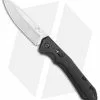 Bear OPS Bold Action Automatic Knife Black Aluminum (3.25" Satin) AC-1800-AIBK-S