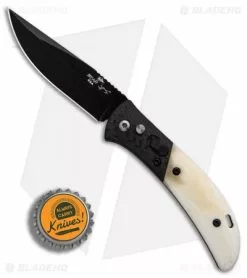 Bear OPS Bold Action IX Automatic Knife Smooth White Bone/CF (2.8" Black) 9 Bear OPS Bold Action IX Automatic Knife Smooth White Bone/CF (2.8" Black) -Avokelavavat Sales Store Bear OPS Bold Action IX Smooth White Bone CF Black BHQ 90654 er bottlecap