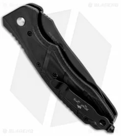 Bear OPS Bold Action V Tanto Automatic Rescue Knife Black G-10 (3.75" Black) 9 Bear OPS Bold Action V Tanto Automatic Rescue Knife Black G-10 (3.75" Black) -Avokelavavat Sales Store Bear OPS Bold Action V Tanto Auto Rescue Black G 10 Black AC 510 B4 B BHQ 94475 jr side