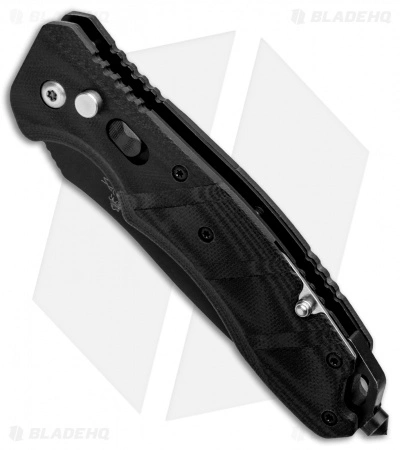 Bear OPS Bold Action V Tanto Automatic Rescue Knife Black G-10 (3.75" Black) 4 Bear OPS Bold Action V Tanto Automatic Rescue Knife Black G-10 (3.75" Black) - Image 2
