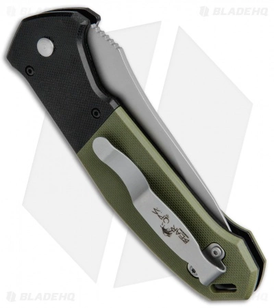 Bear OPS Bold Action V Tanto Automatic Knife Black/Green G-10 (3.75" Gray) 5 Bear OPS Bold Action V Tanto Automatic Knife Black/Green G-10 (3.75" Gray) - Image 3
