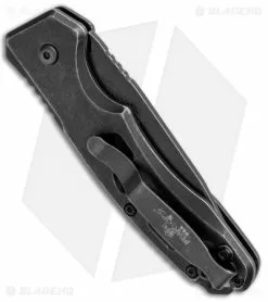 Bear OPS Bold Action XII Tanto Automatic Knife Titanium AC-1200-Ti-SW -Avokelavavat Sales Store Bear OPS Bold Action XII Tanto Auto Ti AC 1200 Ti SW BHQ 94477 jr side