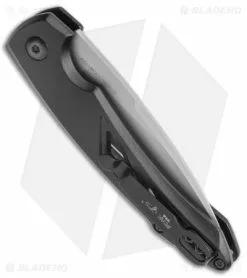 Bear OPS Bold Action XVI Automatic Knife Black Aluminum (2.8" Bead Blast) -Avokelavavat Sales Store Bear OPS Bold Action XVI Auto Black Aluminum BB BHQ 142591 jr side