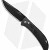 Bear OPS Bold Action IX Automatic Knife Black G-10/ Carbon Fiber (2.8" Black)