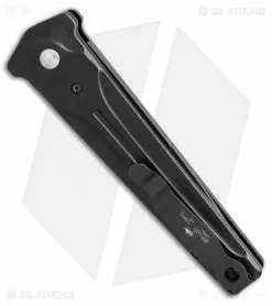 Bear Ops Bold Action III Small Automatic Knife (3.5" Black) AC-300-AIBK-B -Avokelavavat Sales Store Bear ops Bold action 3 small black BHQ 51647 er side