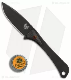Benchmade Altitude Fixed Blade Knife (3" Black) 15200DLC -Avokelavavat Sales Store Benchmade Altitude black BHQ 78766 er bottlecap