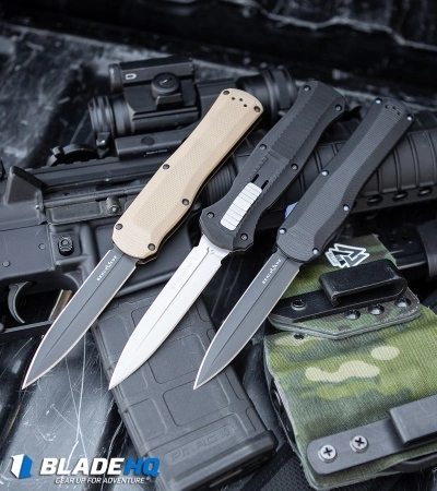 Benchmade 3400BK Autocrat D/A OTF Automatic Knife Black G-10 (3.71" Black) 8 Benchmade 3400BK Autocrat D/A OTF Automatic Knife Black G-10 (3.71" Black) - Image 6