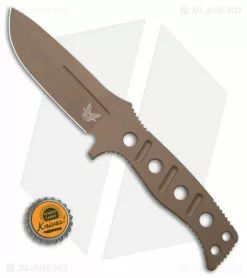 Benchmade Fixed Adamas Fixed Blade Knife Olive Paracord (4.2" FE) 375FE-1 -Avokelavavat Sales Store Benchmade Fixed Adamas FBK Olive Paracord 4in FE BHQ 118578 td size
