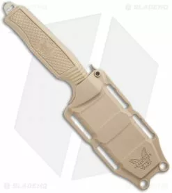Benchmade H2O Fixed Blade Dive Knife Tan Santoprene (3.5" Tan Serr) 9 Benchmade H2O Fixed Blade Dive Knife Tan Santoprene (3.5" Tan Serr) -Avokelavavat Sales Store Benchmade H20 Fixed Blade Dive Tan 112SSN Tan Coated Serr BHQ 123893 jr sheath