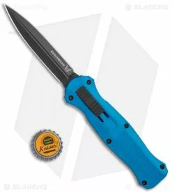 Benchmade Infidel OTF Automatic Knife Blue Aluminum (3.91" Black) 3300BK-2001 -Avokelavavat Sales Store Benchmade Infidel Dagger OTF Auto Blue aluminum 3300BK 2001 BHQ 114880 jr bottlecap