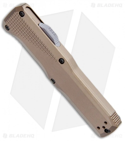 Benchmade 4600DLC-1 Phaeton D/A OTF Automatic Knife FDE (3.45" Black DLC) 4 Benchmade 4600DLC-1 Phaeton D/A OTF Automatic Knife FDE (3.45" Black DLC) - Image 2