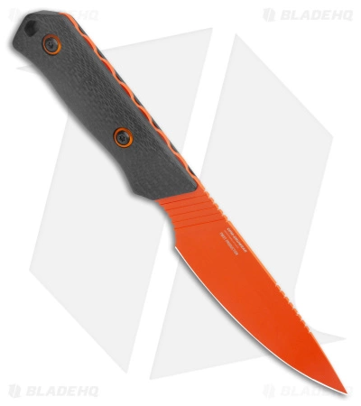 Benchmade Raghorn Hunting Fixed Blade Knife Carbon Fiber (4" Orange) 15600OR 4 Benchmade Raghorn Hunting Fixed Blade Knife Carbon Fiber (4" Orange) 15600OR - Image 2