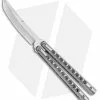 Biegler Bladeworks Custom Kuma Gen4 Balisong Titanium (4" SW) -Avokelavavat Sales Store Biegler Bladeworks Custom Kuma Gen4 Titanium 9 Hole BHQ 118722 LS