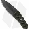 Fox Knives Black Fox Throwing Knife Gray/Green Cord (3.4" Gray) BF724