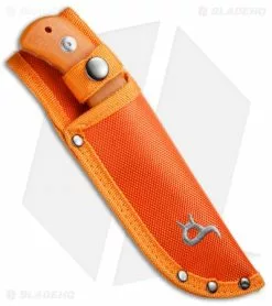 Fox Knives BlackFox Outdoor 132 Fixed Blade Knife Orange G-10 (3.9" Satin) 02FX113 -Avokelavavat Sales Store BlackFox Outdoor 132 Orange G 10 Satin 02FX113 BHQ 77332 jr sheath