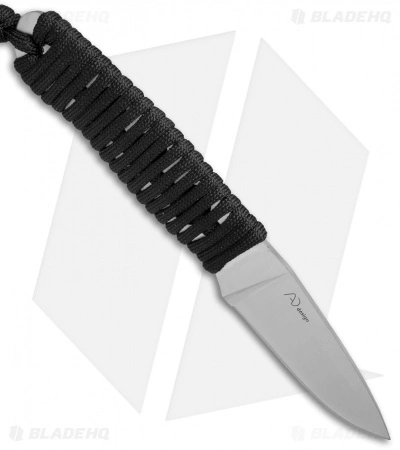 Fox Knives Black Fox Tarlo Fixed Blade Knife Black Paracord (3" Satin) 02FX093 4 Fox Knives Black Fox Tarlo Fixed Blade Knife Black Paracord (3" Satin) 02FX093 - Image 2