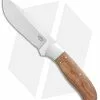 Boekoe Knives SVR Hunter Fixed Blade Knife Wild Olive Wood (4" Satin)