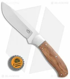 Boekoe Knives SVR Hunter Fixed Blade Knife Wild Olive Wood (4" Satin) -Avokelavavat Sales Store Boekoe Knives SVR Hunter wild olive wood satin BHQ 74451 er bottlecap