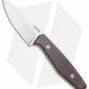 Boker Daily Knives AK1 Drop Point Fixed Blade Knife Brown Micarta (3" Satin)