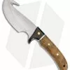 Boker Elk Hunter Gut Hook Fixed Blade Knife Rosewood/Rootwood (4.375" Satin)