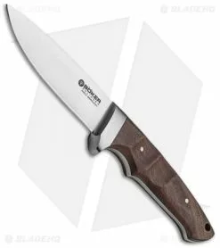 Boker Integral 2.0 Fixed Blade Knife Walnut Wood (4.6" Plain) 122541