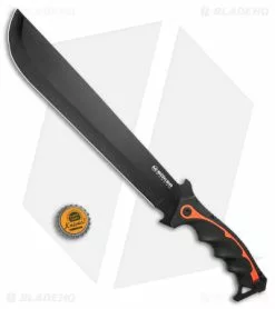 Boker Magnum Chainsaw Backup Straight Machete (11.5" Black) 02RY691 -Avokelavavat Sales Store Boker Magnum Chainsaw Backup Straight Machete 11in Black BHQ 140188 td size