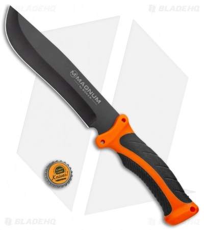 Boker Magnum FFB Fixed Blade Knife Orange Plastic (7.25" Black) 02MB204 6 Boker Magnum FFB Fixed Blade Knife Orange Plastic (7.25" Black) 02MB204 - Image 4