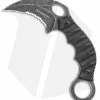 Boker Magnum Hotel Romeo Karambit Fixed Blade Knife Black G-10 (3" Black Serr)