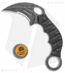 Boker Magnum Hotel Romeo Karambit Fixed Blade Knife Black G-10 (3" Black Serr) -Avokelavavat Sales Store Boker Magnum Hotel Romeo Karambit Knife Black G 10 BHQ 94427 ns bottlecap