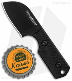 Boker Magnum Neck Santoku Fixed Blade Knife (1.625" Black) 02MB203 -Avokelavavat Sales Store Boker Magnum Neck Santoku Black 02MB203 BHQ 102499 jr bottlecap