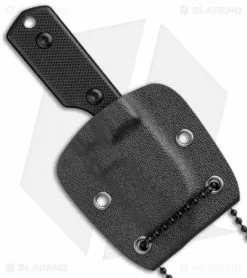 Boker Magnum Neck Santoku Fixed Blade Knife (1.625" Black) 02MB203 -Avokelavavat Sales Store Boker Magnum Neck Santoku Black 02MB203 BHQ 102499 jr sheath