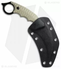 Boker Magnum Spike Karambit Fixed Blade Knife Tan G-10 (3.75" Black) 02SC028 -Avokelavavat Sales Store Boker Magnum Spike Karambit Tan Black 02SC028 BHQ 49551 jr sheath