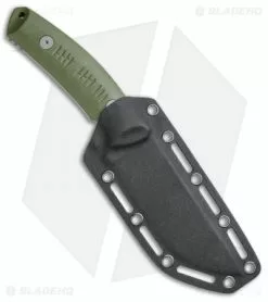Boker Plus Blacklist Fixed Blade Knife OD Green (4.875" Stonewash) 02BO007 -Avokelavavat Sales Store Boker Plus Blacklist OD Green SW 02BO007 BHQ 49519 jr sheath 2
