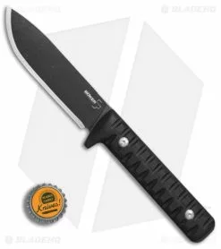 Boker Plus Bushcraft Kormoran Fixed Blade Knife (4.6" Black Stonewash) 02BO381 11 Boker Plus Bushcraft Kormoran Fixed Blade Knife (4.6" Black Stonewash) 02BO381 -Avokelavavat Sales Store Boker Plus Bushcraft Kormoran black sw BHQ 77343 er bottlecap