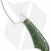 Boker Plus Easedrop Fixed Blade Knife Green G-10 (3" Polish) 02BO008
