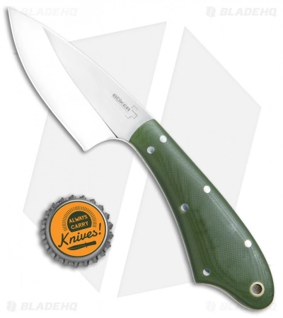 Boker Plus Easedrop Fixed Blade Knife Green G-10 (3" Polish) 02BO008 6 Boker Plus Easedrop Fixed Blade Knife Green G-10 (3" Polish) 02BO008 - Image 4