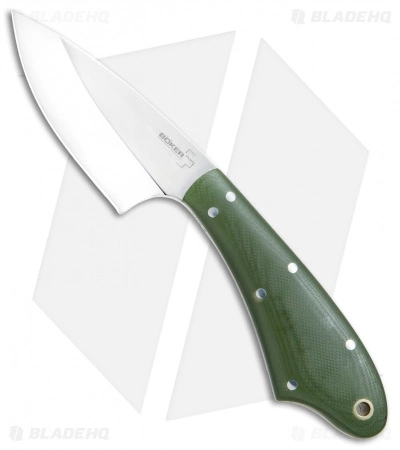 Boker Plus Easedrop Fixed Blade Knife Green G-10 (3" Polish) 02BO008 3 Boker Plus Easedrop Fixed Blade Knife Green G-10 (3" Polish) 02BO008