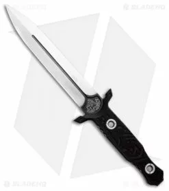 Boker Plus M92 Dagger Fixed Blade Tactical Knife Black G-10 (5.5" Satin) 02BO059