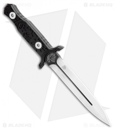 Boker Plus M92 Dagger Fixed Blade Tactical Knife Black G-10 (5.5" Satin) 02BO059 4 Boker Plus M92 Dagger Fixed Blade Tactical Knife Black G-10 (5.5" Satin) 02BO059 - Image 2