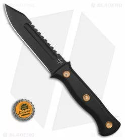Boker Plus Pilot Knife Fixed Blade Black G-10 (5.3" Black Serr D2) 02BO074 11 Boker Plus Pilot Knife Fixed Blade Black G-10 (5.3" Black Serr D2) 02BO074 -Avokelavavat Sales Store Boker Plus Pilot Knife FB Black G10 5in Black Serr D2 BHQ 146728 td size
