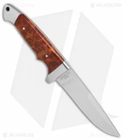 Boker Vollintegral 2.0 1674 Fixed Blade Knife Amboina Root Wood (4.6" Satin) -Avokelavavat Sales Store Boker Vollintegral 2 1674 ambonia root wood satin BHQ 71011 er side
